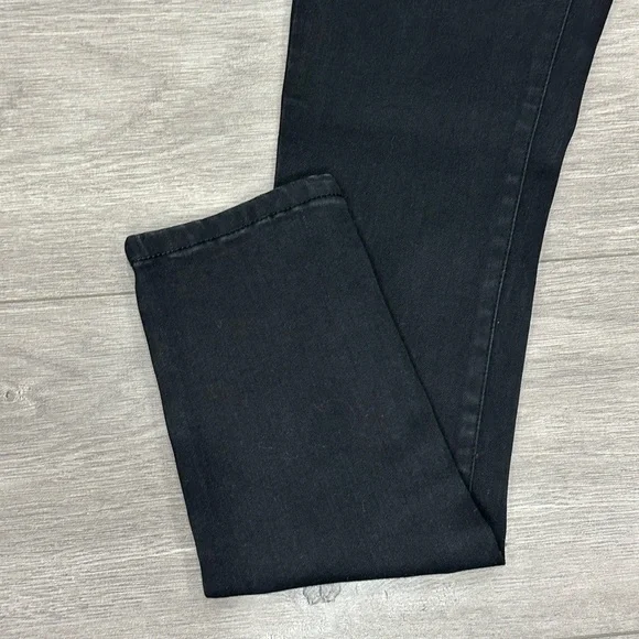 Women's Simply Vera Wang 2 XS Ankle Jeans Denim Black Skinny Stretch Slender - Picture 5 of 9